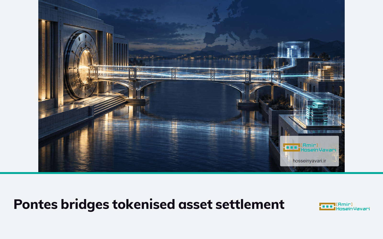 Bridge linking central bank money with a digital asset recording and settlement network